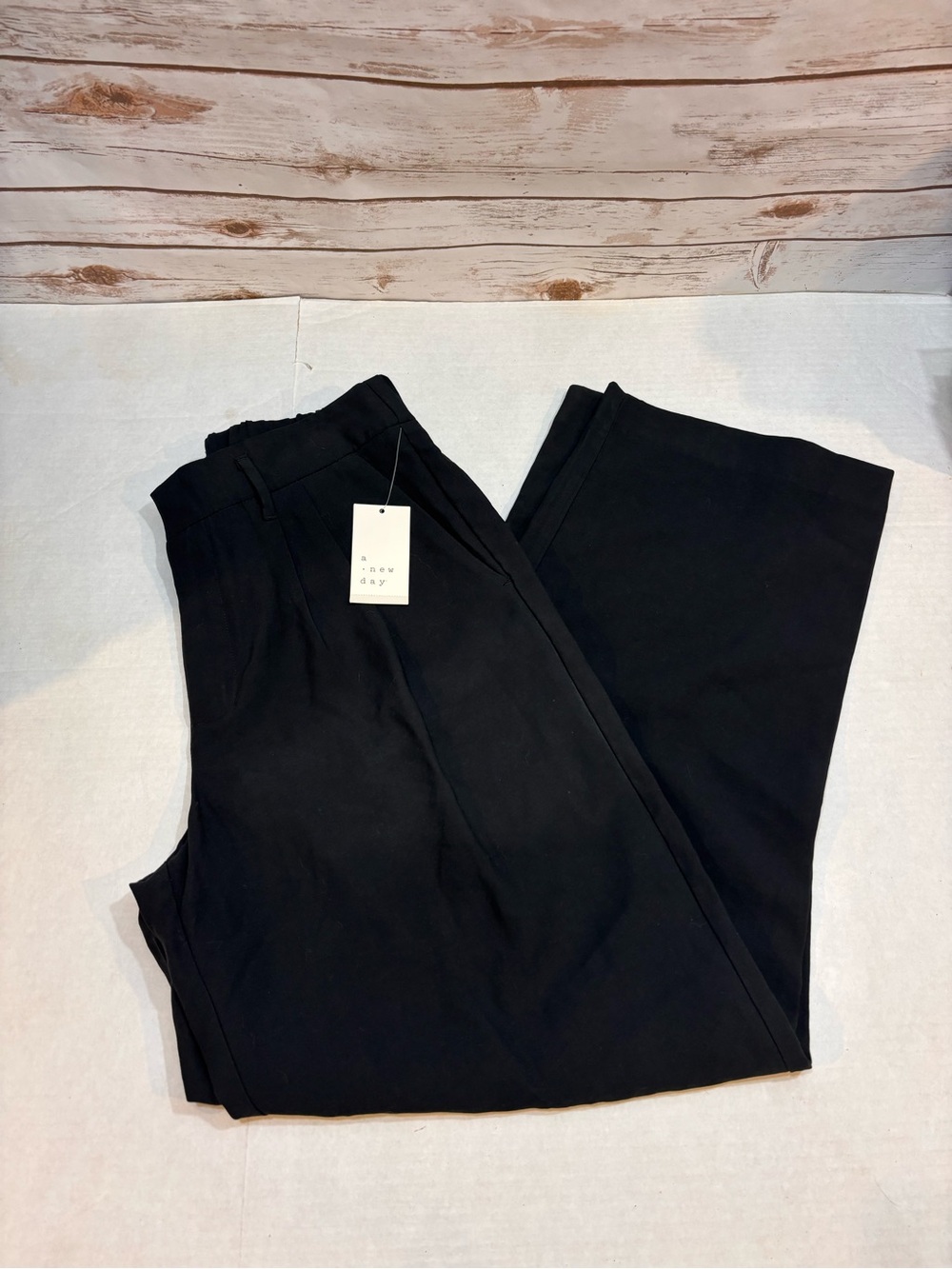 NWT A New Day Target Black Wide-Leg Pants